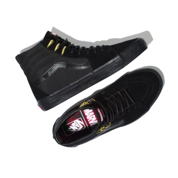 Vans Other - Vans x Marvel Black Panther SK8-HI NEW Sneaker | 9